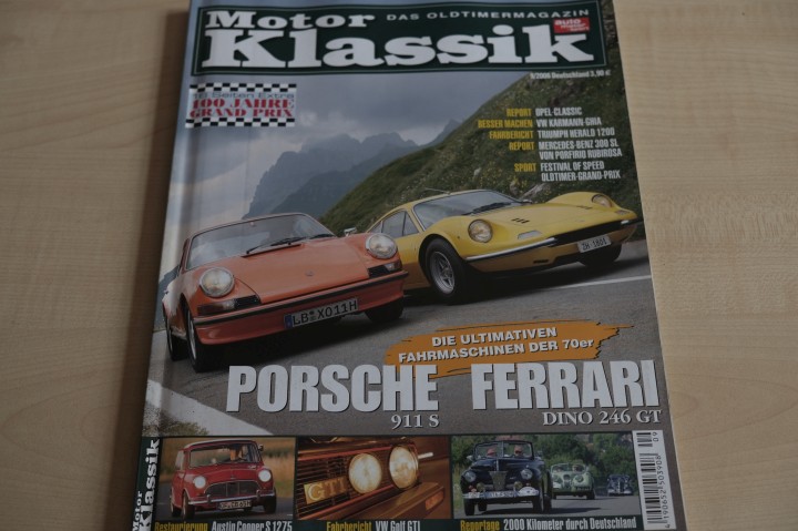 Deckblatt Motor Klassik (09/2006)
